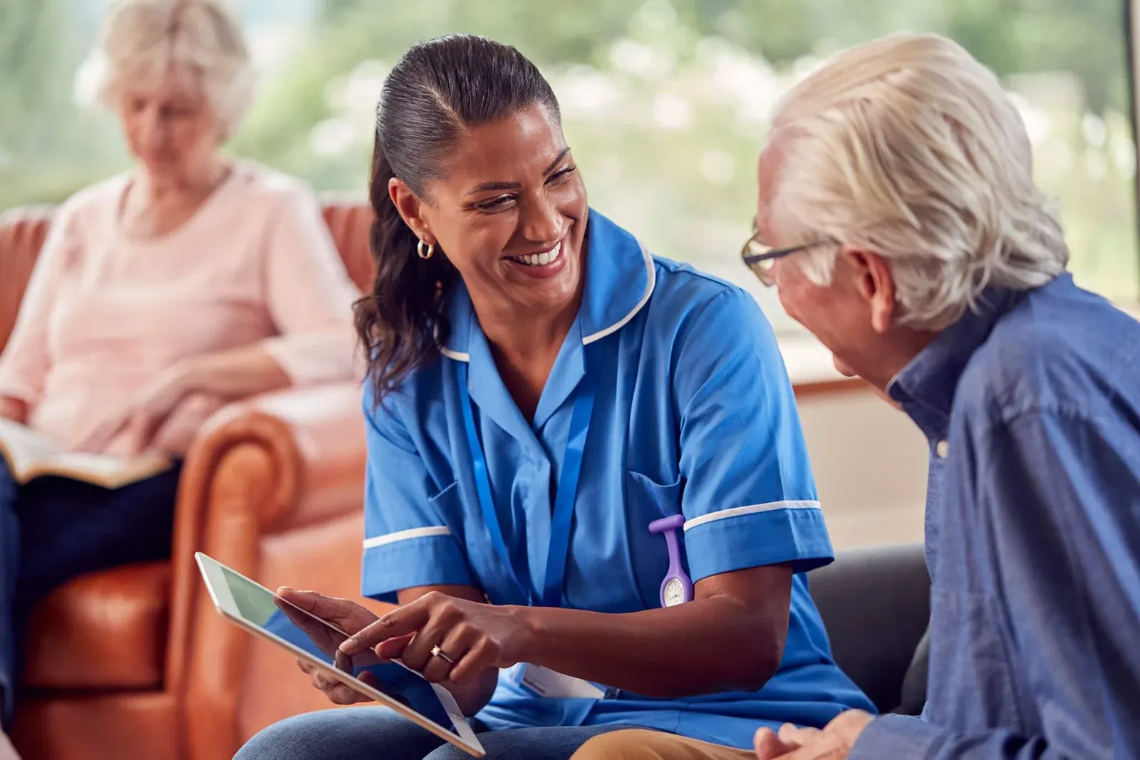 Senior Couple at Home Care